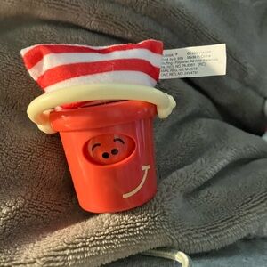 1999 Subway Blues Clues Sand Pail Plastic Figures toy no shovel